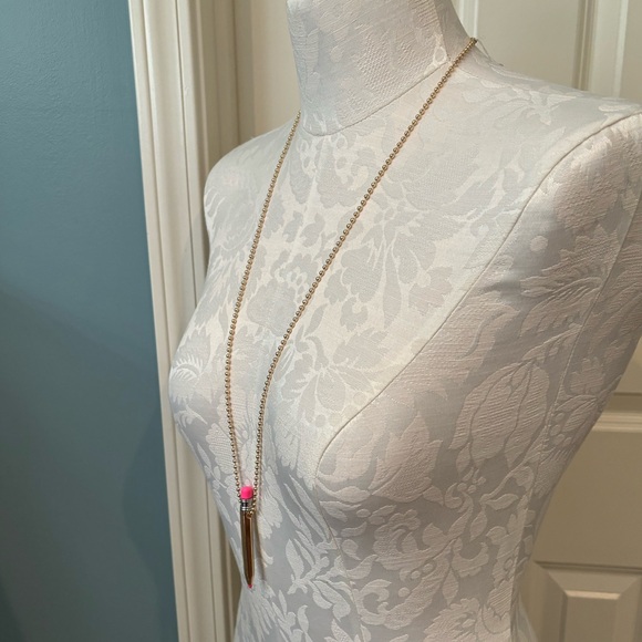 NWT Betsey Johnson Pencil Necklace โ๏ธ๐ - Picture 8 of 10